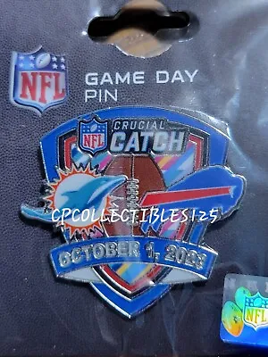 Buffalo Bills VS Miami Dolphins Game Day Pin 10/1/2023 Highmark  Stadium NEW • $15.94