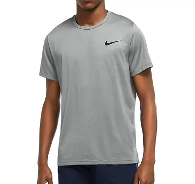 Nike Men Pro Dri-Fit Hyperdry Training T-Shirt Chcl HTR Diff. Sizes CZ1181-073 • $19