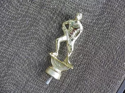 Vintage Trophy Top Sports Metal Hockey Player • $9.42