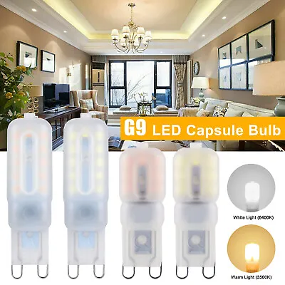 10-50x G9 3W 5W LED Dimmable Capsule Light Bulb Replace Halogen Lamps AC220-240V • $10.99