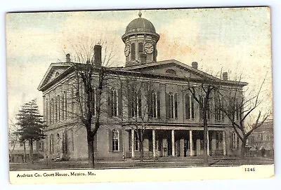 Audrian County Court House Mexico Missouri 1900s Postcard A937 • $7