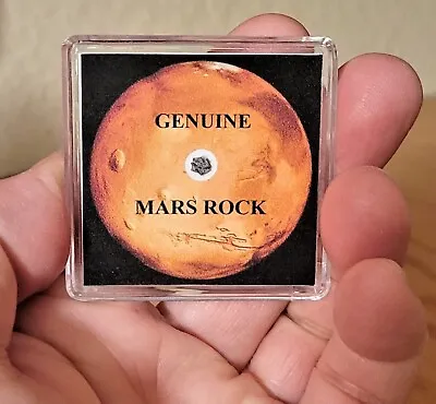 Mars Rock Display - Martian Meteorite - Basic Edition +easel +certificate • $16.95