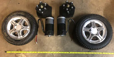 Jazzy Power Wheelchair Gearboxes Motors & TIRES Rc Lawnmower Robotics DIY Segway • $140