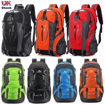 $51.36 • Buy 30L-80L Hiking Camping Backpack-Waterproof Travel Luggage Rucksack Bag-Outdoor