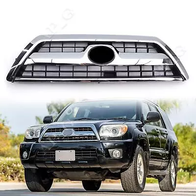 Front Grille SR5 Sport Model Chrome/Black Fit 2006 2007 2008 2009 Toyota 4Runner • $124.99