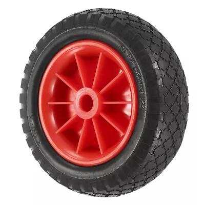 10  Small Puncture Proof Rubber Tyres On Wheel-Kayak Trolley/Trailer Wheel E9H4 • £19.37