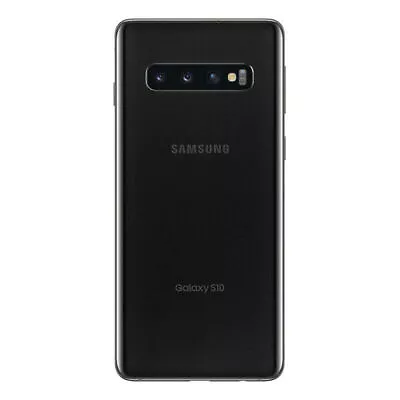 Samsung Galaxy S10 SM-G973U T-Mobile Only 128GB Prism Black Very Good • $115