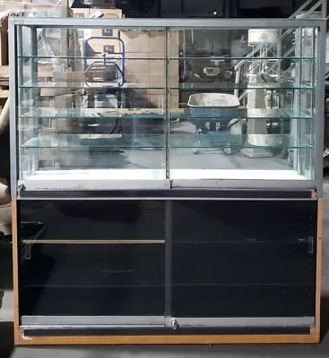 4 Door Lockable Cigarette Display Rack Shelving Unit Tobacco Shelf Merchandiser • $995