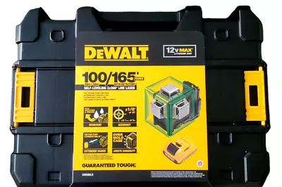 Dewalt DW089LG 12-Volt 3 X 360-Degree Lithium-Ion Green Line Laser (Retail $699) • $464