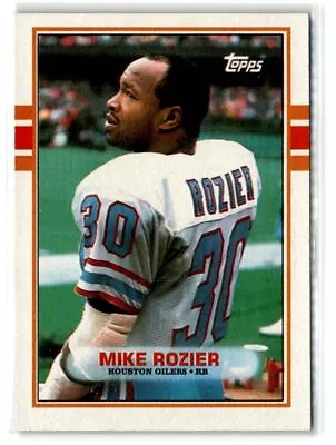 1989 Topps FOOTBALL #98 Mike Rozier Houston Oilers • $1.23