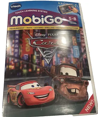 Vtech Disney Cars 2 Pixar Mobigo Touch Learning System Software Club House • $7.99