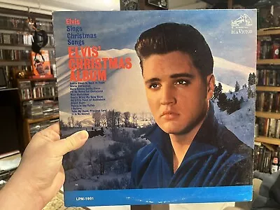 ELVIS PRESLEY Sings Christmas Songs Album RCA Victor LPM-1951/VERY GOOD+!!!!!!!! • $25.99