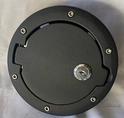 2007 / 2018 Jeep Wrangler Fuel Fill Locking Cover Door With Gas Cap Ex Condition • $25.99