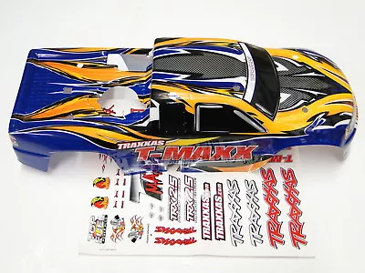 NEW TRAXXAS T-MAXX 2.5 Body ProGrapix Blue RW5B • $48.95