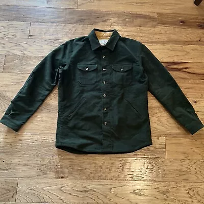 Dehen 1920 Crissman Over-shirt Loden Moleskin Large • $280