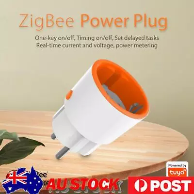 ZigBee 3.0 EU Smart Socket Voice Control 16A EU Plug Remote Control Plug For Fan • $20.30