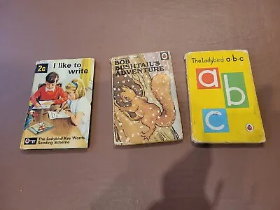 £10 • Buy Ladybird Books X 3 - I Like To Write, ABC, Bob Bushtails Adventure