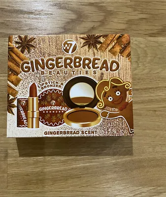 W7 Gingerbread Beauties Lipstick & Bronzer CHRISTMAS Edition New • £8