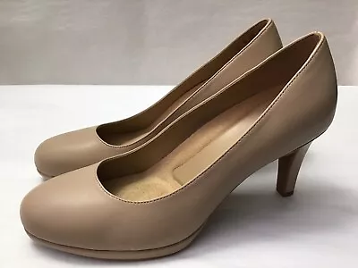 New Naturalizer Size 9.5 Wide Michelle Tender Taupe High Heel Pumps D6572L3254 • $45.95