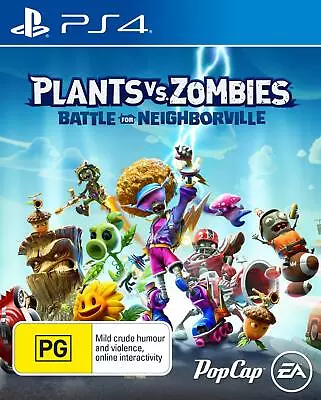 $46 • Buy Plants Vs Zombies Battle For Neighborville Sony PS4 Family Kids Battle Game