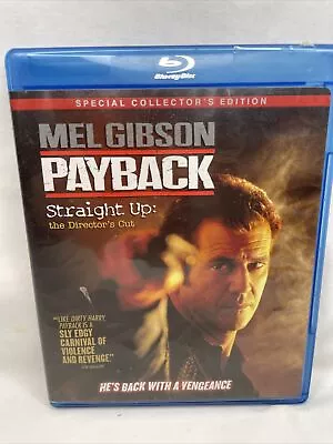 Payback (Blu-ray 1999) Striaght Up: The Director's Cut No Scratches Mel Gibson • $9.60