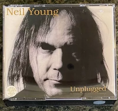 Neil Young Unplugged Acoustic 2 X CD Live 1974 1989 1992 Harvest LP Era Decade • £19.99