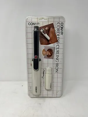 Sealed Vtg Conair Cordless Curling Iron Powered By Thermacell ~ CA0262NCS NOS • $27.99