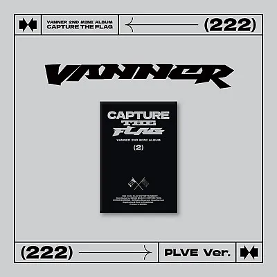 VANNER 2nd Mini Album [CAPTURE THE FLAG] PLVE Ver. IMAGE+P.Card+Sticker+Keyring • $18.30