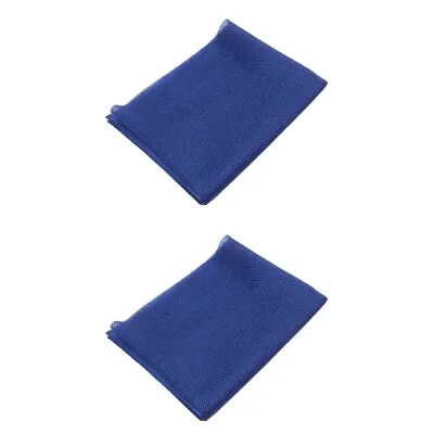  2 Pieces Protective Mesh Cloth Acoustic Speaker Fabric Outdoor Netting Grill • £18.25