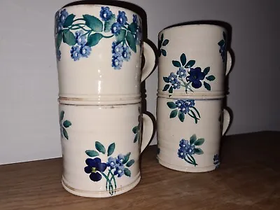 £5 • Buy Bell Studio Pottery Spongeware Pottery Mugs