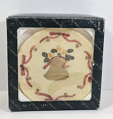 Popular Imports 1995 Christmas Miniature Tea Set Santa Claus Design 8 Piece • $10