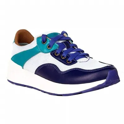 Wrangler Ladies Retro Purple & Teal Casual Low Top Shoes KWC0005 • $84.97