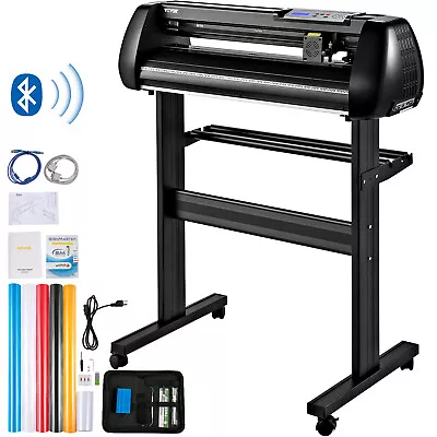 VEVOR 34  Vinyl Cutter Machine Bluetooth Offline Cuttiing Plotter SignMaster Kit • $289.99