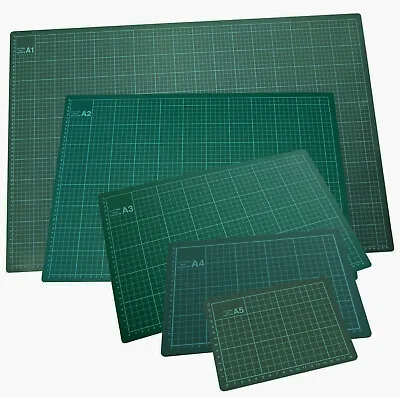 A1 A2 A3 A4 A5 Cutting Mat Non Slip Craft Self Healing Printed Grid Lines • £6.95