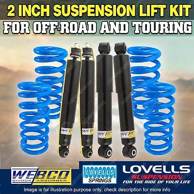 2  50mm Webco Lovells Springs Suspension Lift Kit For Land Rover Discovery TG • $699