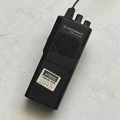 Motorola Radius GP300 UHF 16 Chanel Two Way Radio Model P94YPC20C2AA • $95.37