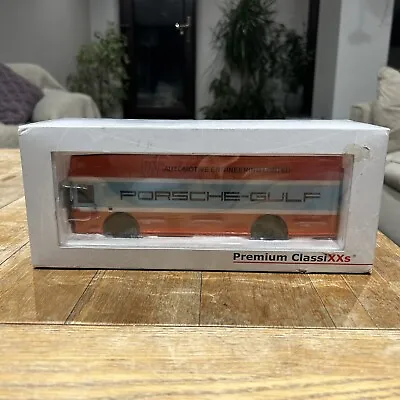 Premium ClassiXXs 1/43 Scale 12203 Mercedes Benz Truck Transporter Porsche Gulf • $236.34