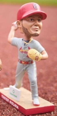 $59.99 • Buy 4/1/2023 PRESALE: YADIER MOLINA Mystery Pitching Bobblehead Cardinals NIB SGA