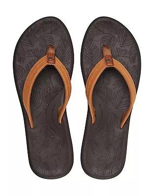 £39.99 • Buy Reef Womens TIDES Summer Sandals Thongs Flip Flops Brown