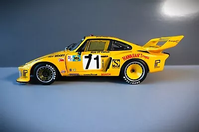 Exoto Porsche 935 Turbo - 1979 LeMans Barbour /Hawaiin Tropic #71 - 1:18 Scale • $41.25