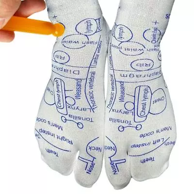 Acupuncture Reflexology Socks Acupressure Reflexology Sock For Men & Women • $3.10