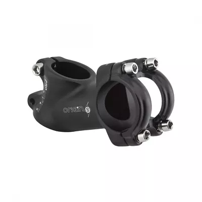 ORIGIN8 Pro Fit Alloy Ergo Bike Stem 70mm +/- 35° Rise 25.4 Or 31.8mm Bar Black • $35.02