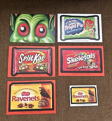 2020 Topps Wacky Packages Halloween Postcards-Full Set With Envelope & Ravenets • $49.99