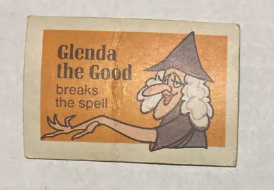 Which Witch Milton Bradley Board Game Glenda The Good Card Replacement Vintage  • $1.97