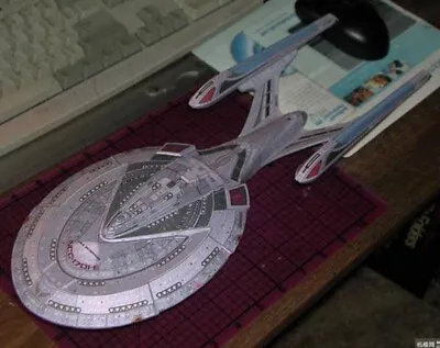 $24.88 • Buy High Quality Film: Star Trek Enterprise - E Starship 40cm Paper Model Kit