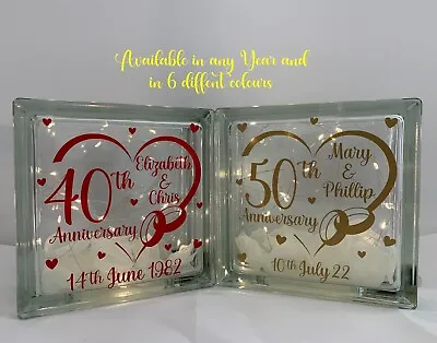 Personalised Wedding Anniversary GiftAny Year1st7th25th30th40th50th55th • £26.99