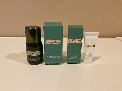 NIB La MER The Treatment Lotion 0.5oz /15ml + The Moisturizing Soft Lotion 3ml • $15.25