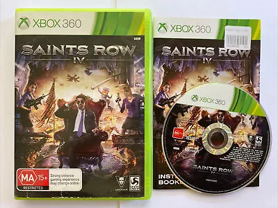 XBOX 360 Game - SAINTS ROW IV - Complete With Instructions • $12.50