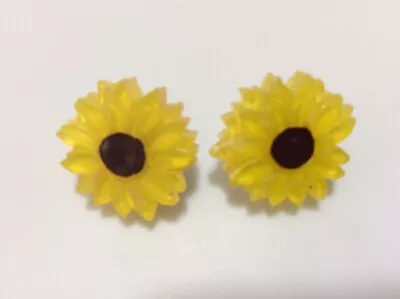 Erstwilder Follow The Sun Earrings Sunflower Yellow New In Box • $59