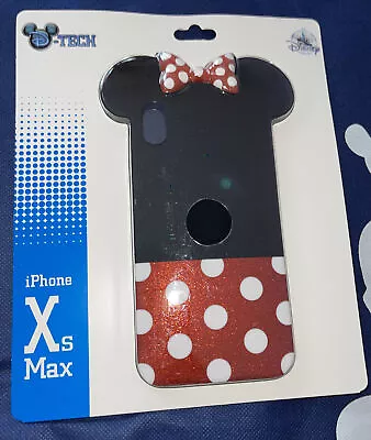 Disney Parks Minnie Mouse Red White Polka Dot IPhone XS Max Phone Case • $9.95